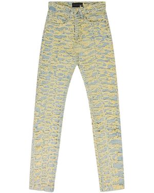Who Decides War Husk Skinny Jeans 11200560007" - Black