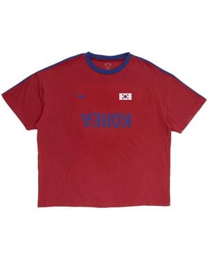 Travis Scott Nike Korea Total 90 Tee Cpfm77" - Red