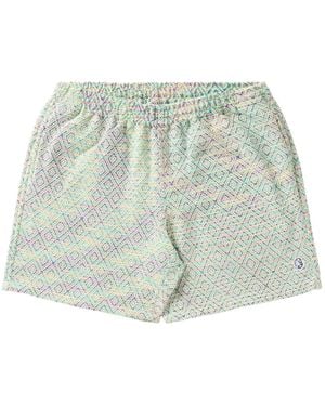 BBCICECREAM Rays Shorts "Jade Lime" 861 4103 Jde" - Black