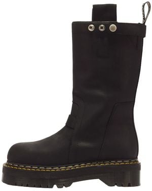 Dr. Martens 1460 Quad Sole Pull On Boots "Rick Owens" 43064001" - Black