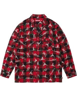Supreme Hanes Holiday Pyjama Set "Fw25 - Red
