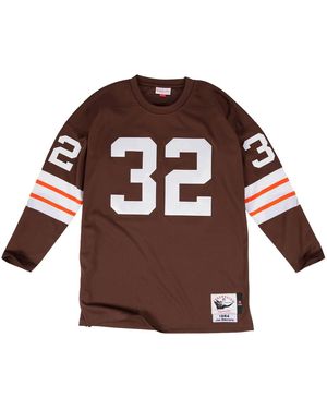 Mitchell & Ness Nfl Jim Authentic Jersey "1964 Cleveland Browns - Black