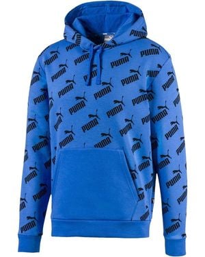 PUMA Amplified Fleece Hoodie "Palace" 597247 41" - Blue