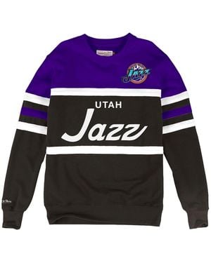 Mitchell & Ness Nba Head Coach Crew Utah Jazz "Head Coach - Black