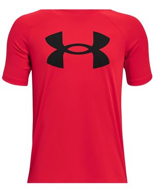 Under Armour Tech Big Logo T-Shirt Youth 1228803 600" - Red