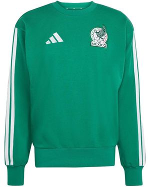 adidas Mexico Dna Crew Sweat Sweatshirt "Bold" Jz6467" - Green