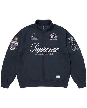 Supreme La Martina Zip Up Sweatshirt "Ss26 - Blue