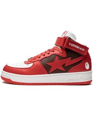 A Bathing Ape Sta Mi #2 M2 0Zxshm191010I Rda" - Red