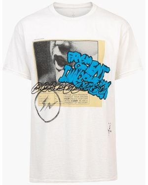 Travis Scott Manifest T-shirt "cactus Jack X Fragment" - White