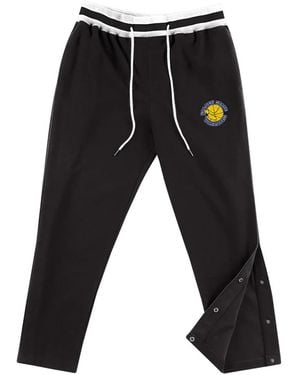 Mitchell & Ness Nba Reversed Fleece Tearaway Pant "Golden State Warriors - Black