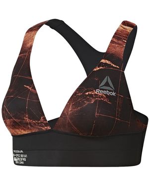 Reebok Combat Smoothgrip Bra "Easy" Bk2212" - Black