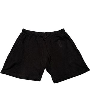 Chrome Hearts Terry Cloth Shorts Chrm1407" - Black
