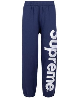 Supreme Satin Appliqué Sweatpant "Fw23 - Black