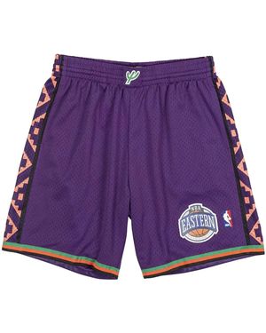 Mitchell & Ness Nba Swingman Shorts "1995 All-Star East - Purple