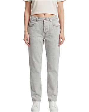 Brunello Cucinelli Trousers "Stone Denim (Light) Mh186P5755_C8332" - Black