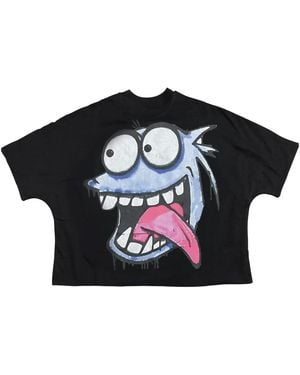 Billionaire Studios Bloo Creature T-Shirt Bs004" - Black