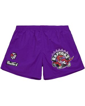 Mitchell & Ness Woven Shorts "Nba Raptors" Pshr4380 Trayyppppurp" - Purple