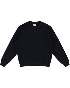 Aimé Leon Dore Tonal Logo Crewneck Sweatshirt Ald Mhds 0068" - Blue