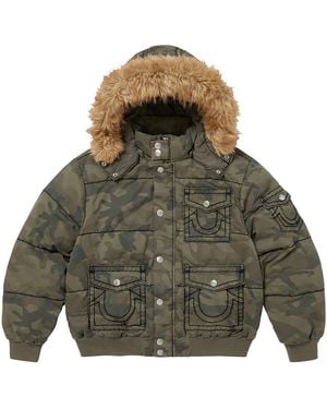 Supreme True Religion Puffer Jacket "Fw25 - Green