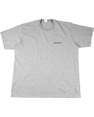 Supreme Nyc T-Shirt "Heather" Su28429" - Black
