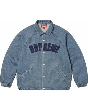 Supreme Arc Denim Coaches Jacket "Fw25 - Blue