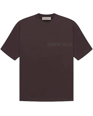 Fear Of God Short-Sleeve T-Shirt "Plum" 125Bt222005F" - Black
