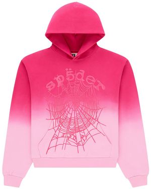 Sp5der Og Web Ombre Hoodie 353" - Black