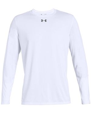 Under Armour Locker T-Shirt 2.0 Long Sleeve Shirt Graphite" 1305776 100" - Black