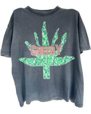 Greedy Unit Ganja T-Shirt Gut Mtps 0002" - Black