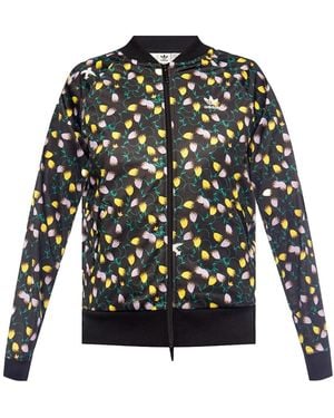 adidas Originals Allover Print Track Jacket Fl4106" - Black