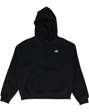 New Balance Sport Essentials Fleece Hoodie Wt41510Bk" - Black