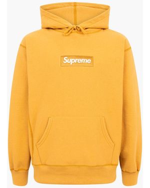 Supreme Box Logo Hoodie "fw 21" - Orange