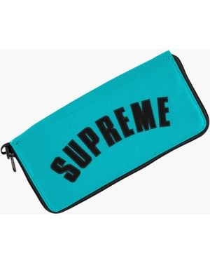Supreme Tnf Arc Logo Organizer "Ss 19" - Blue