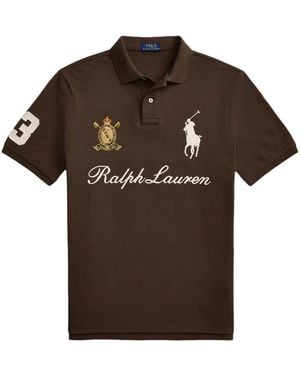 Polo Ralph Lauren Classic Fit Polo Shirt "Nutmeg" 710B20009002" - Black