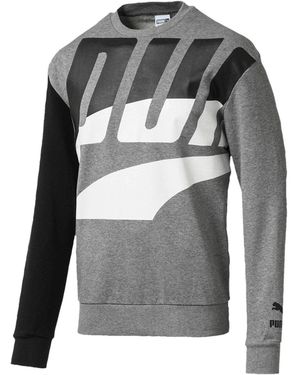 PUMA Loud Pack Crewneck Sweatshirt 577359 03" - Black