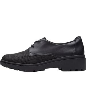 Clarks Calla Ruby Oxford 26169634" - Black