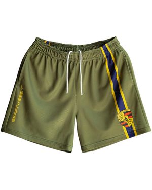 Bravest Studios Racing Shorts Bs78" - Green
