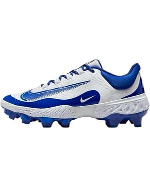 Nike Alpha Huarache Elite 4 Low Mcs Hyper Royal" Fd6255 106" - Blue
