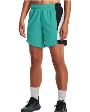 Under Armour Baseline 6.75" Basketball Shorts 1370301 369" - Black