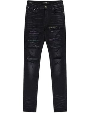 Amiri Paisley Thrasher Jean Pf22Mds017_Black"