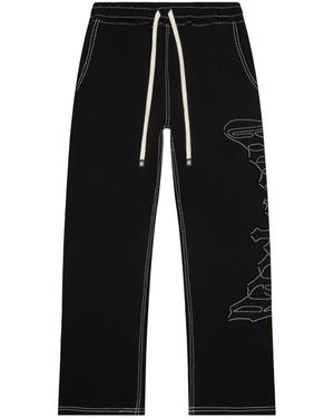 GODSPEED NEW YORK Og Logo Joggers "Stitched" Gs128" - Black