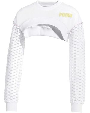 PUMA Sophia Webster Cropped Sweatshirt 578557 02" - Black