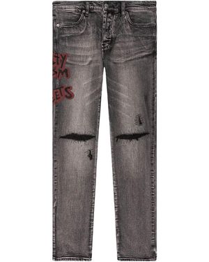 Ksubi Spray Jeans "Van Winkle" Mpf22Dj001 004" - Black