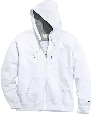 Champion Powerblend Sweats Full Zip Jacket Cs0891 045" - Black