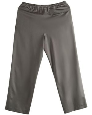 The Row Ari Trousers "Cedar" 1206 W4369 Cwn" - Black