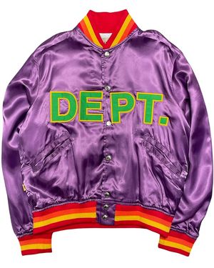 GALLERY DEPT. Mvp Satin Jacket Gdmsjp" - Black