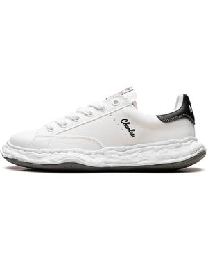 Maison Mihara Yasuhiro Charles Original Sole Low Canvas A12Fw703 Wht" - White