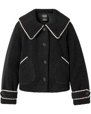 UGG Nikia Collared Jacket 1180637 Blk" - Black