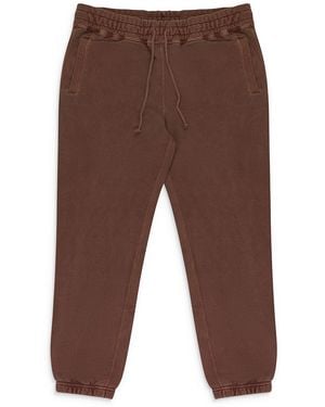 Aimé Leon Dore Garment Dyed Uniform Joggers Ss23Cp005 Sienna" - Black