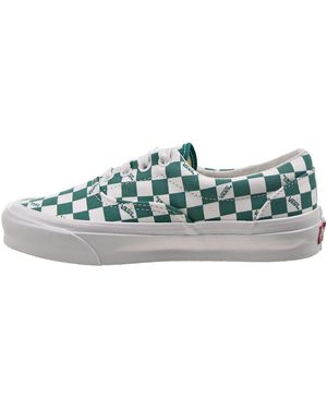 Vans Vault Og Era Lx Checkboard Logo "Cadmium- Vn0A3Cxn9Tx" - Black